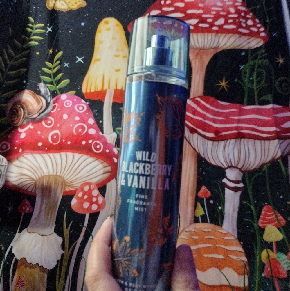 Bath & Body Works wild blackberry and vanilla